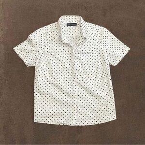 Marks and Spencer Polka Dot Button Down